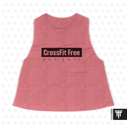 CrossFit Free April 2026 Womens Crop Tank