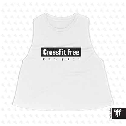 CrossFit Free April 2026 Womens Crop Tank