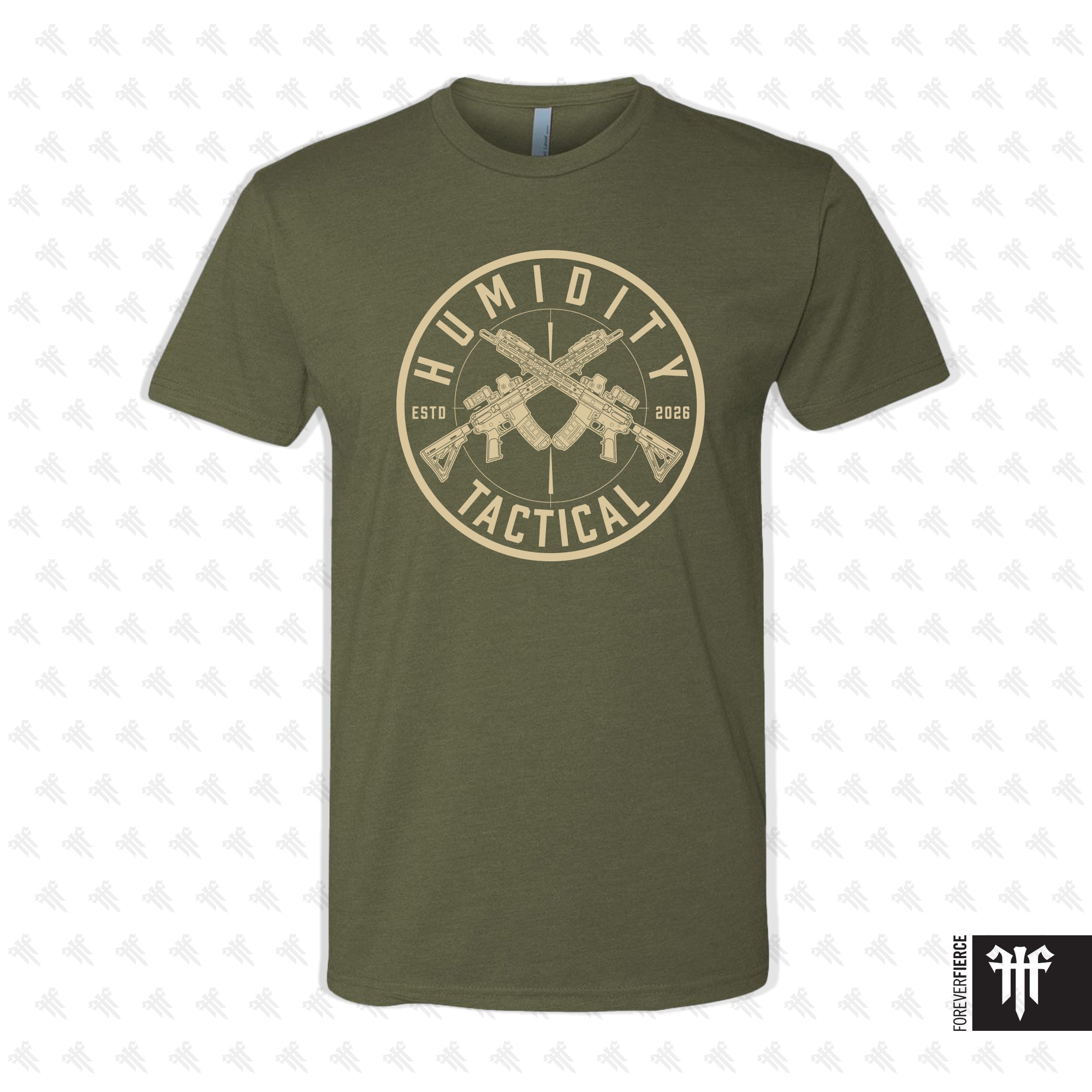 CrossFit Humidity Tee Military Green