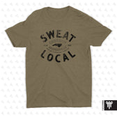 CrossFit Huntersville August 2026 Sweat Local Tee - Military Green
