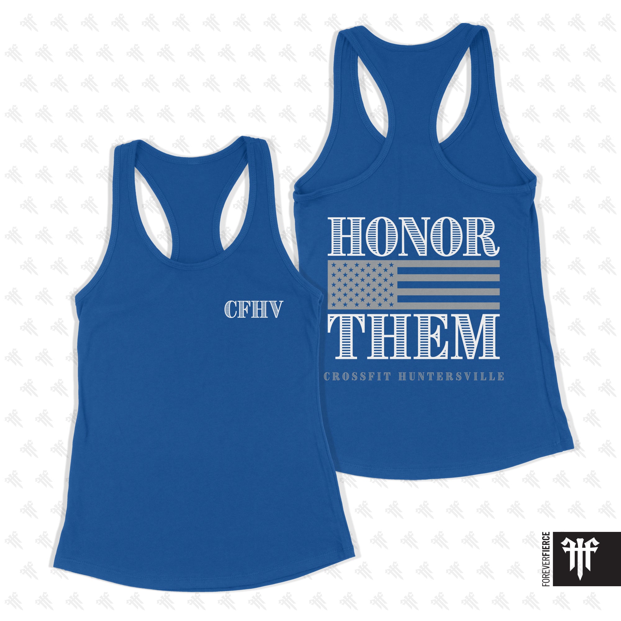 CrossFit Huntersville April 2026 Womens Racerback