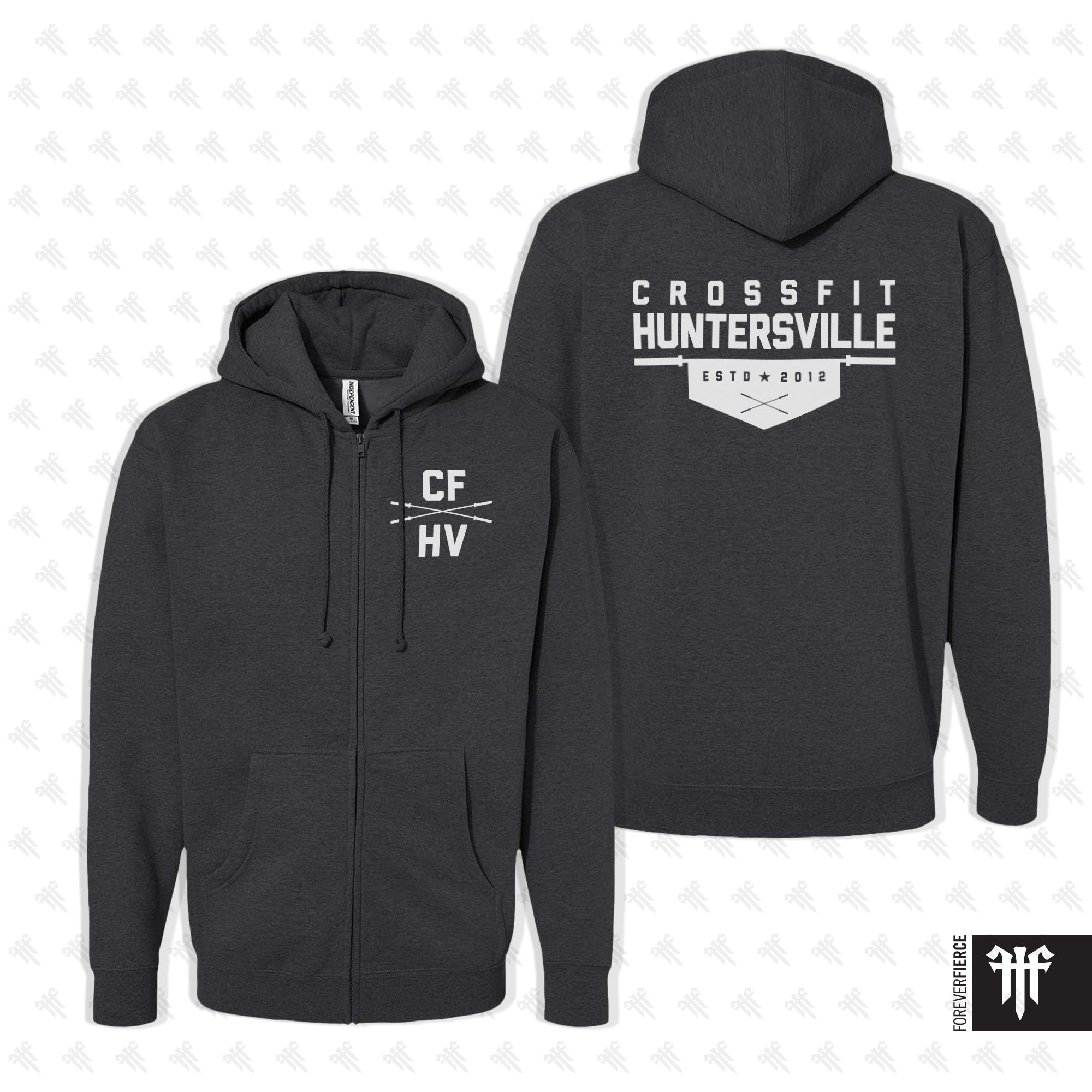 CrossFit Huntersville November 2025 Full-Zip Hoodie