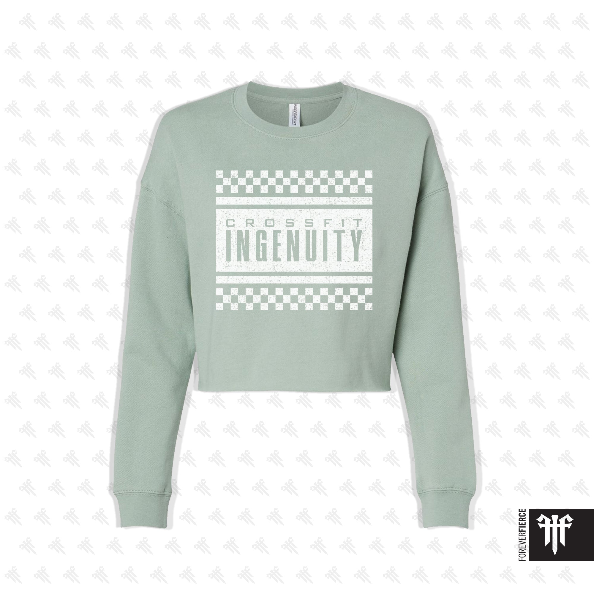 CrossFit Ingenuity June 2025 Womens Crop Crewneck