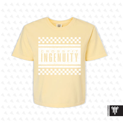 CrossFit Ingenuity June 2025 Comfort Colors Crop Tee