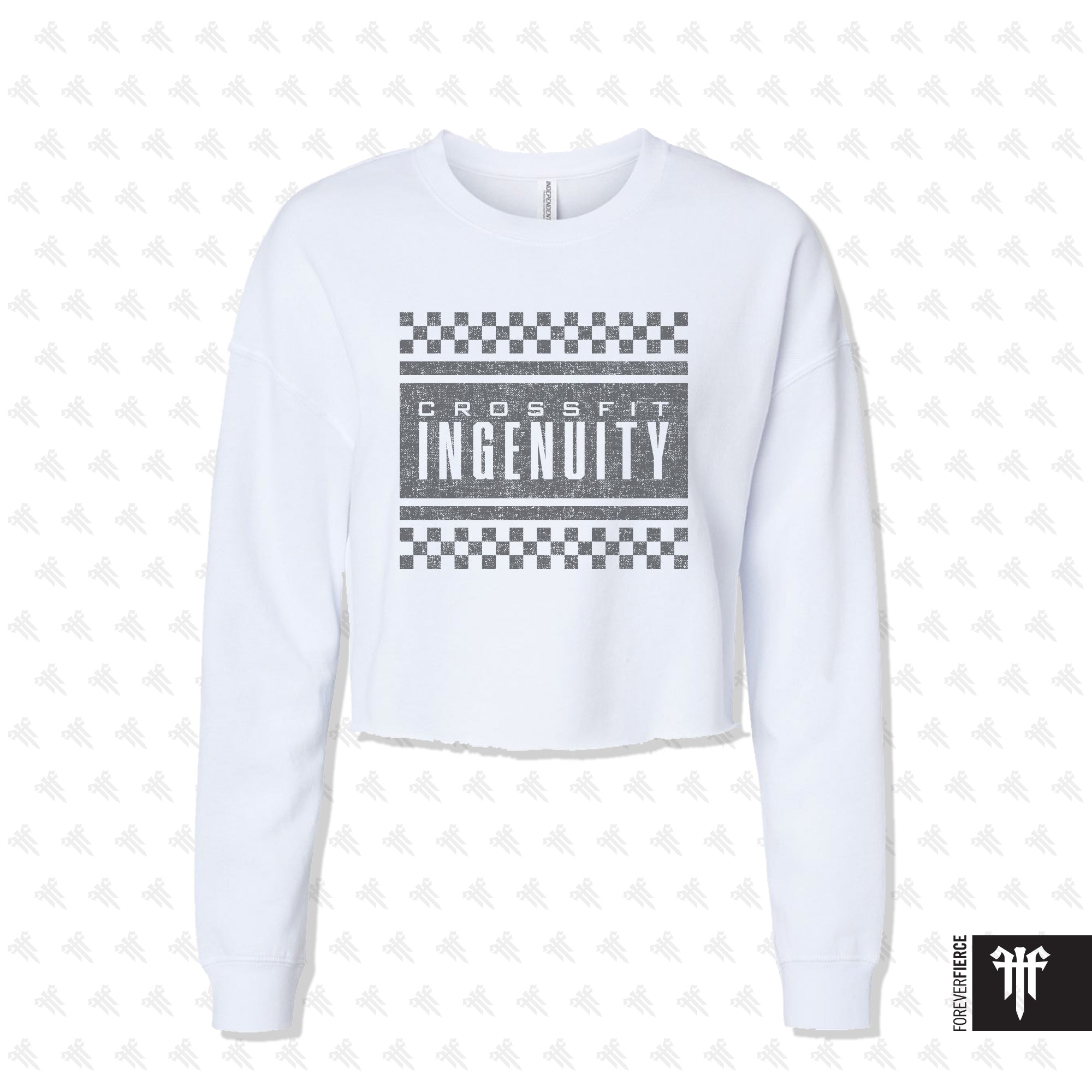 CrossFit Ingenuity June 2025 Womens Crop Crewneck