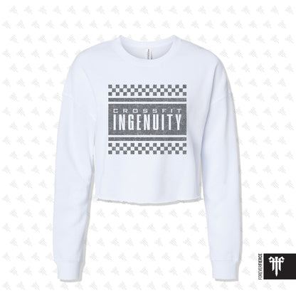 CrossFit Ingenuity June 2025 Womens Crop Crewneck