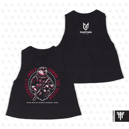 CrossFit Inola April 2025 Womens Crop Tank