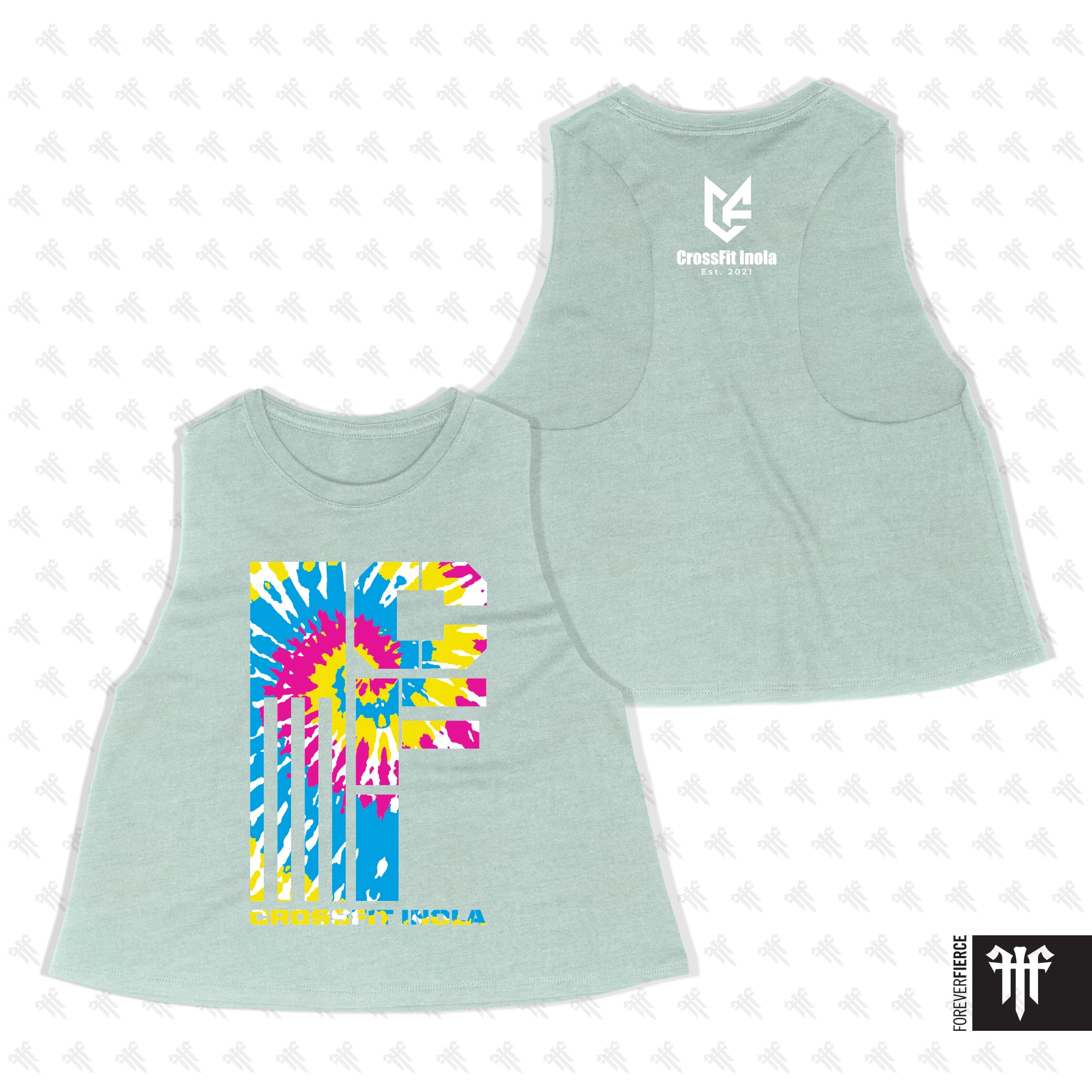 CrossFit Inola April 2026 Womens Crop Tank