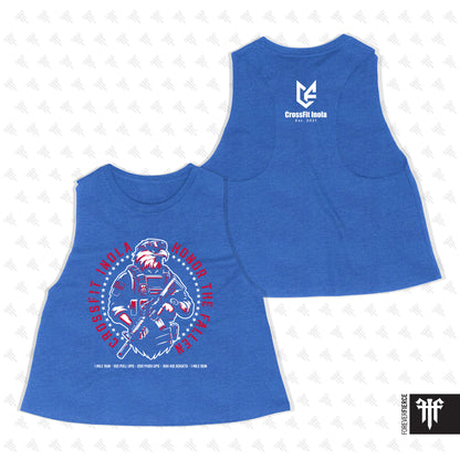 CrossFit Inola April 2025 Womens Crop Tank