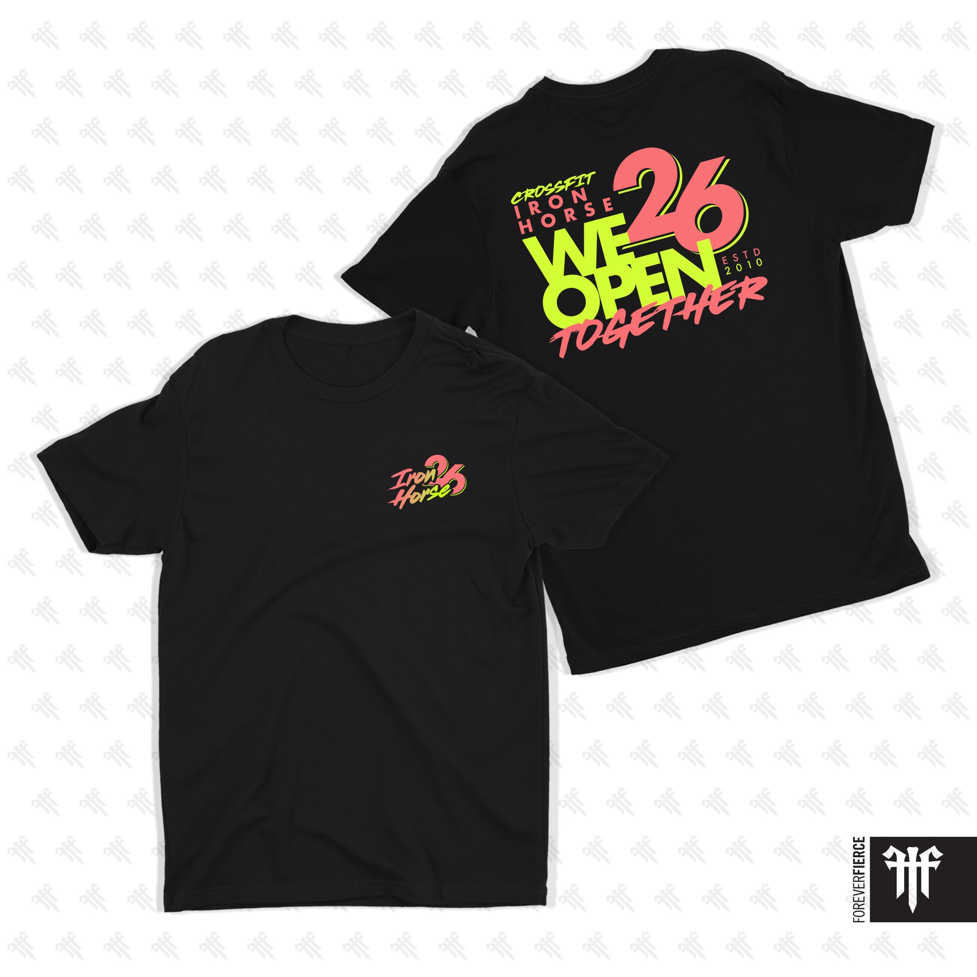CrossFit Iron Horse January 2026 Black Tee