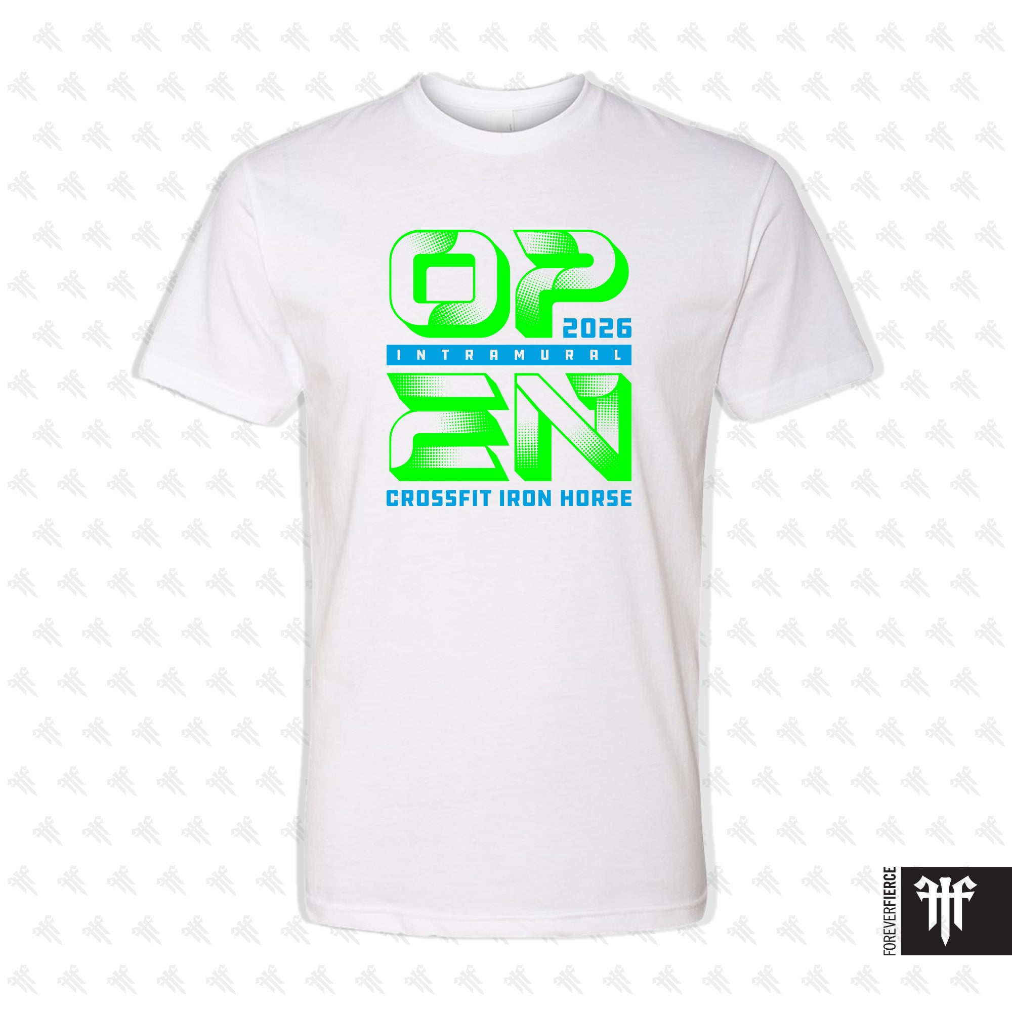 CrossFit Iron Horse January 2026 White Tee