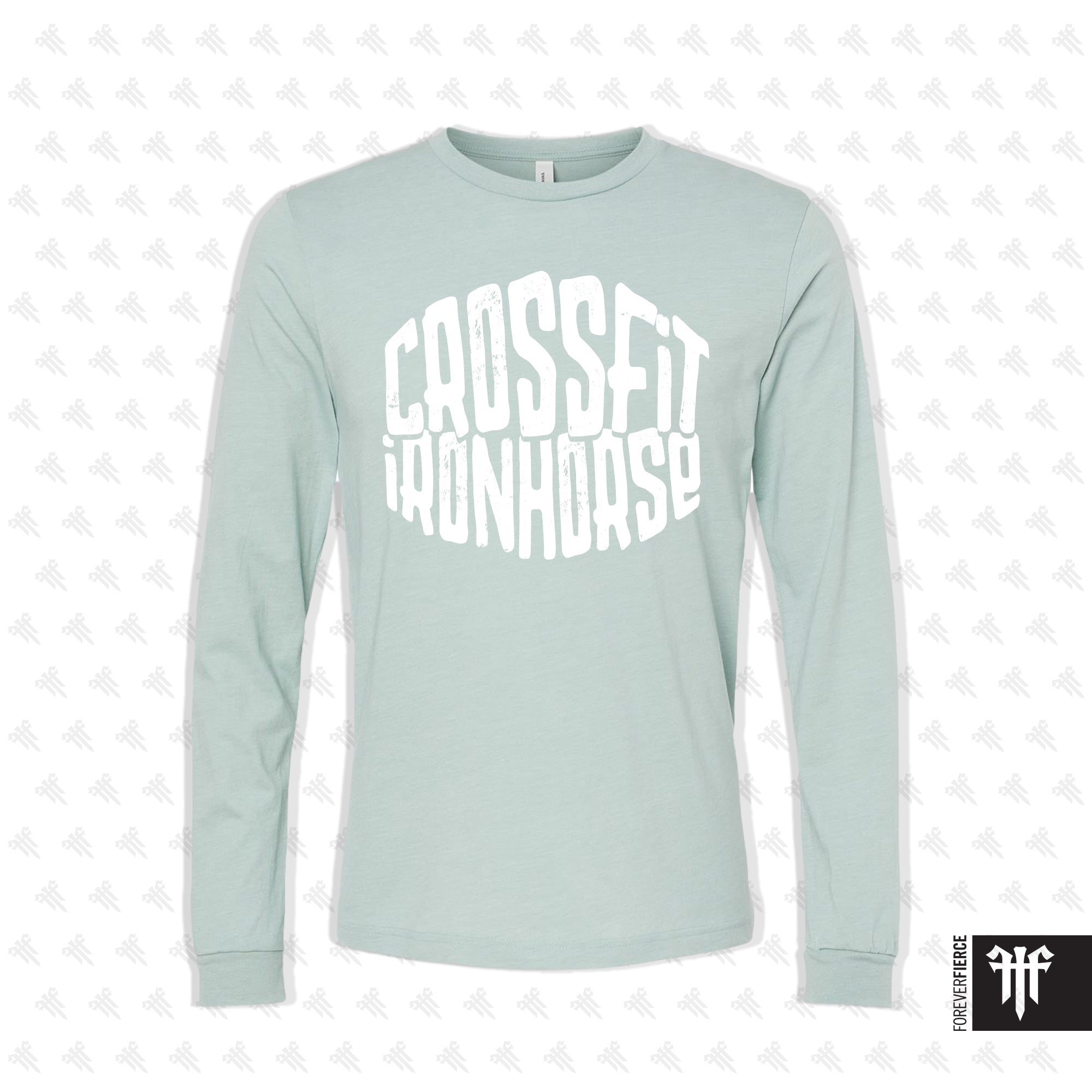 CrossFit Iron Horse November 2025 Dusty Blue Longsleeve