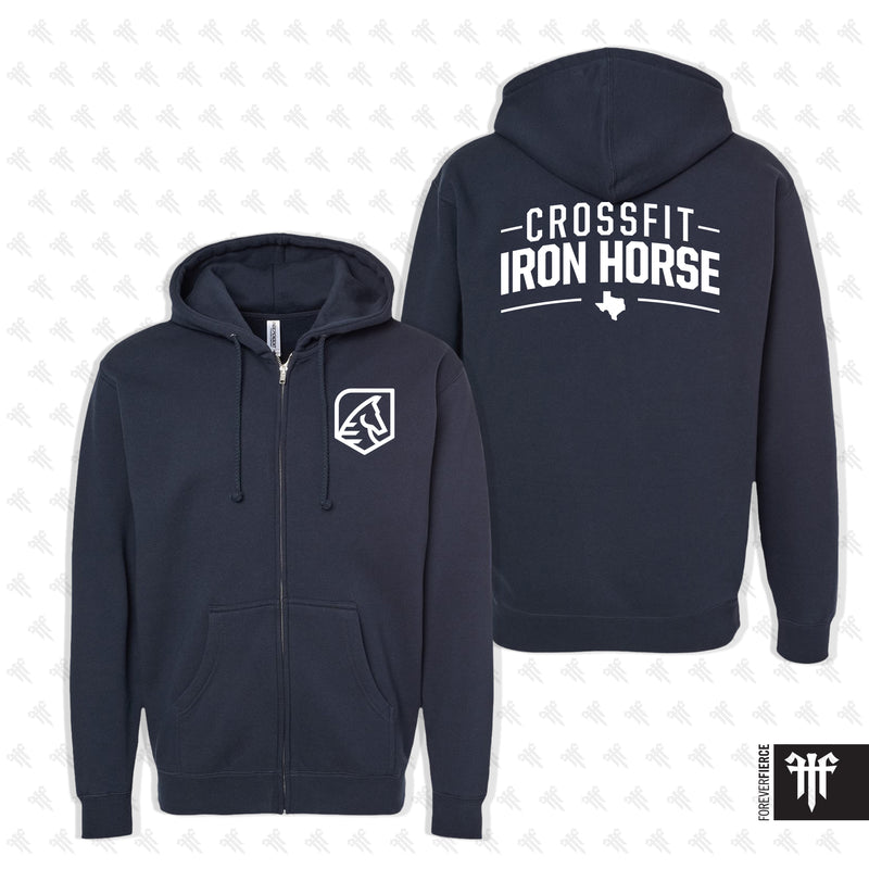 CrossFit Iron Horse September 2026 Full-Zip Hoodie