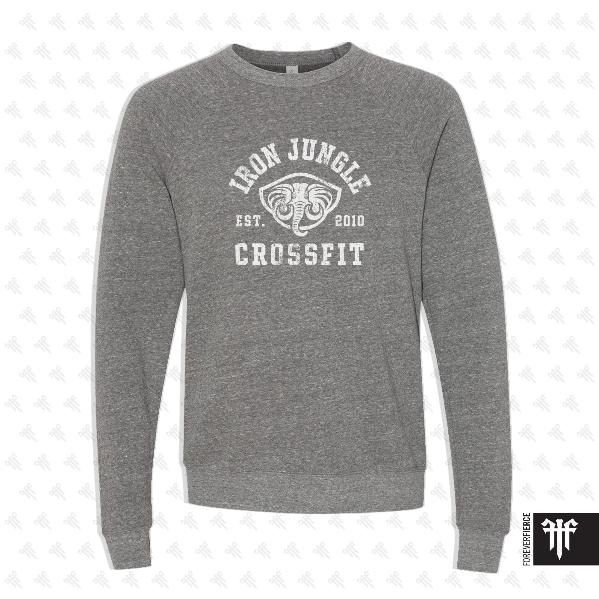 Iron Jungle CrossFit March 2026 Vintage Design Crewneck