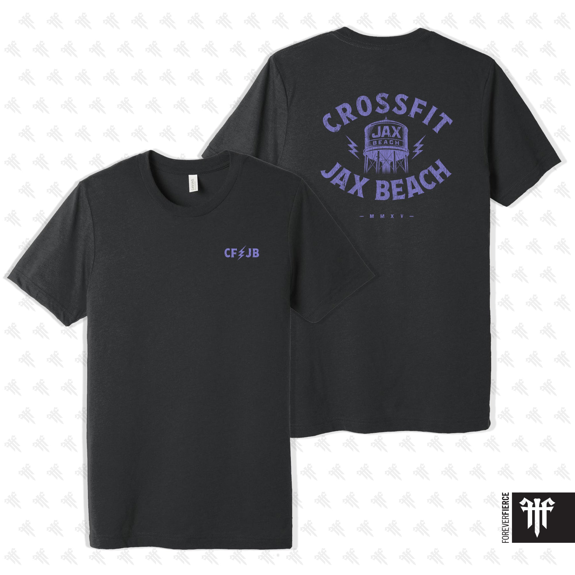 CrossFit Jax Beach April 2026 Vintage Design Triblend Tee