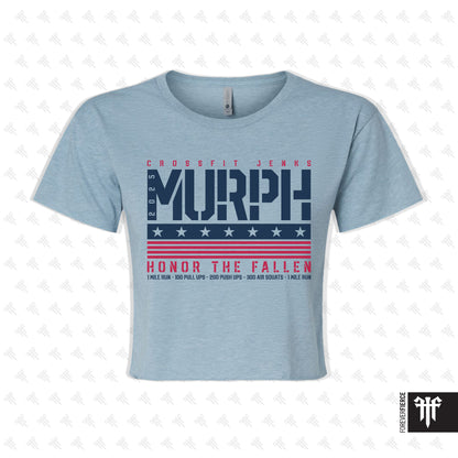 CrossFit Jenks April 2025 Womens Crop Tee
