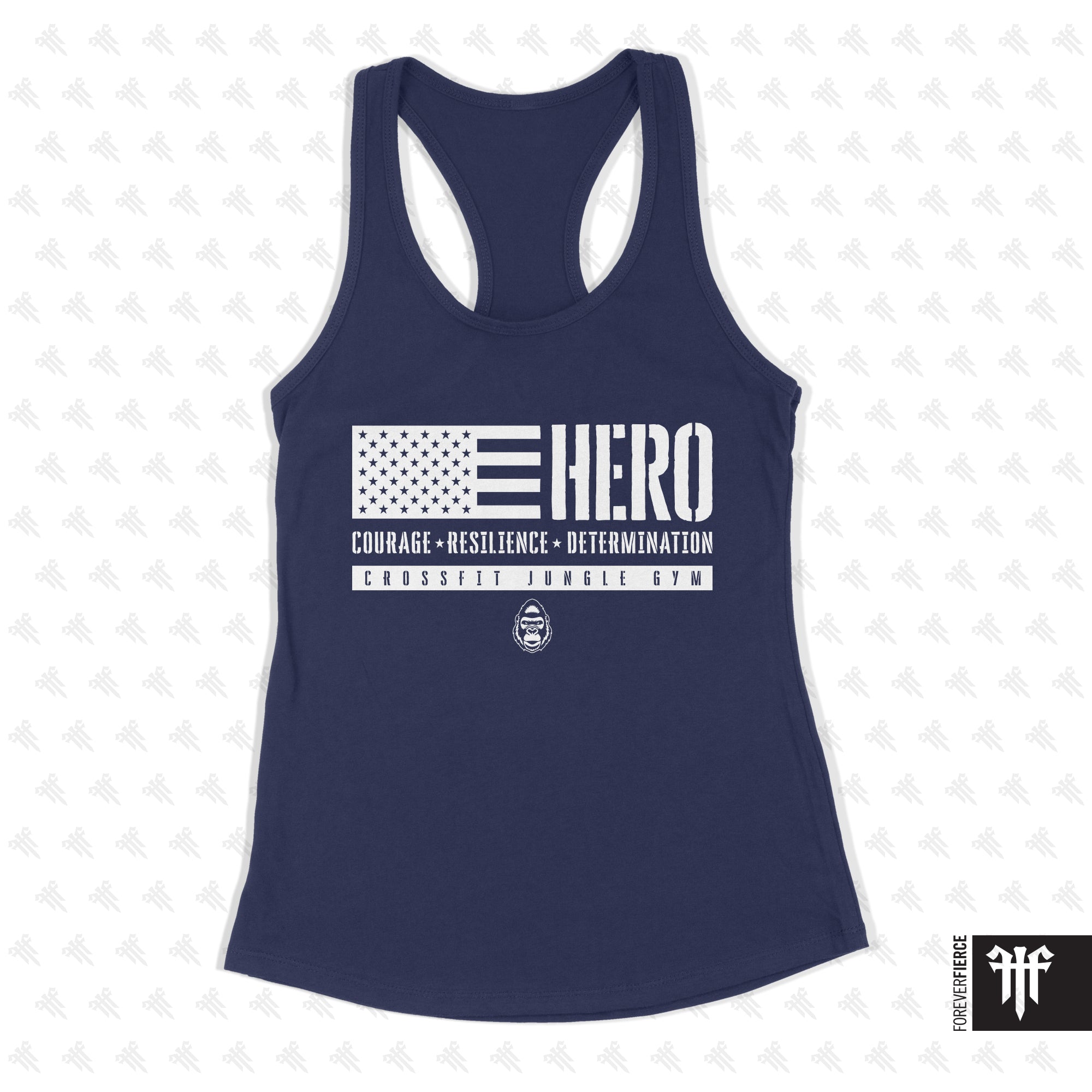 CrossFit Jungle Gym April 2026 Womens Racerback