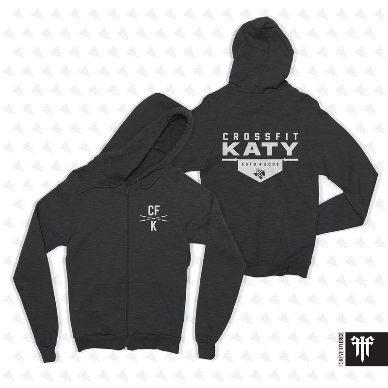 CrossFit Katy October 2026 Grey Zip