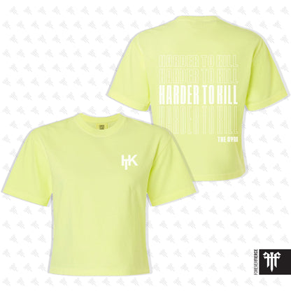 The Gym February 2025 Harder to Kill Womens Boxy Tee