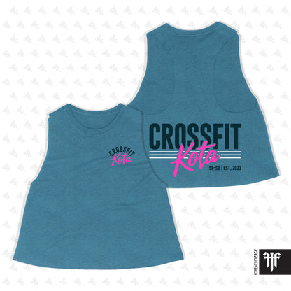 CrossFit Kota March 2026 Kota Summer Womens Crop Tee
