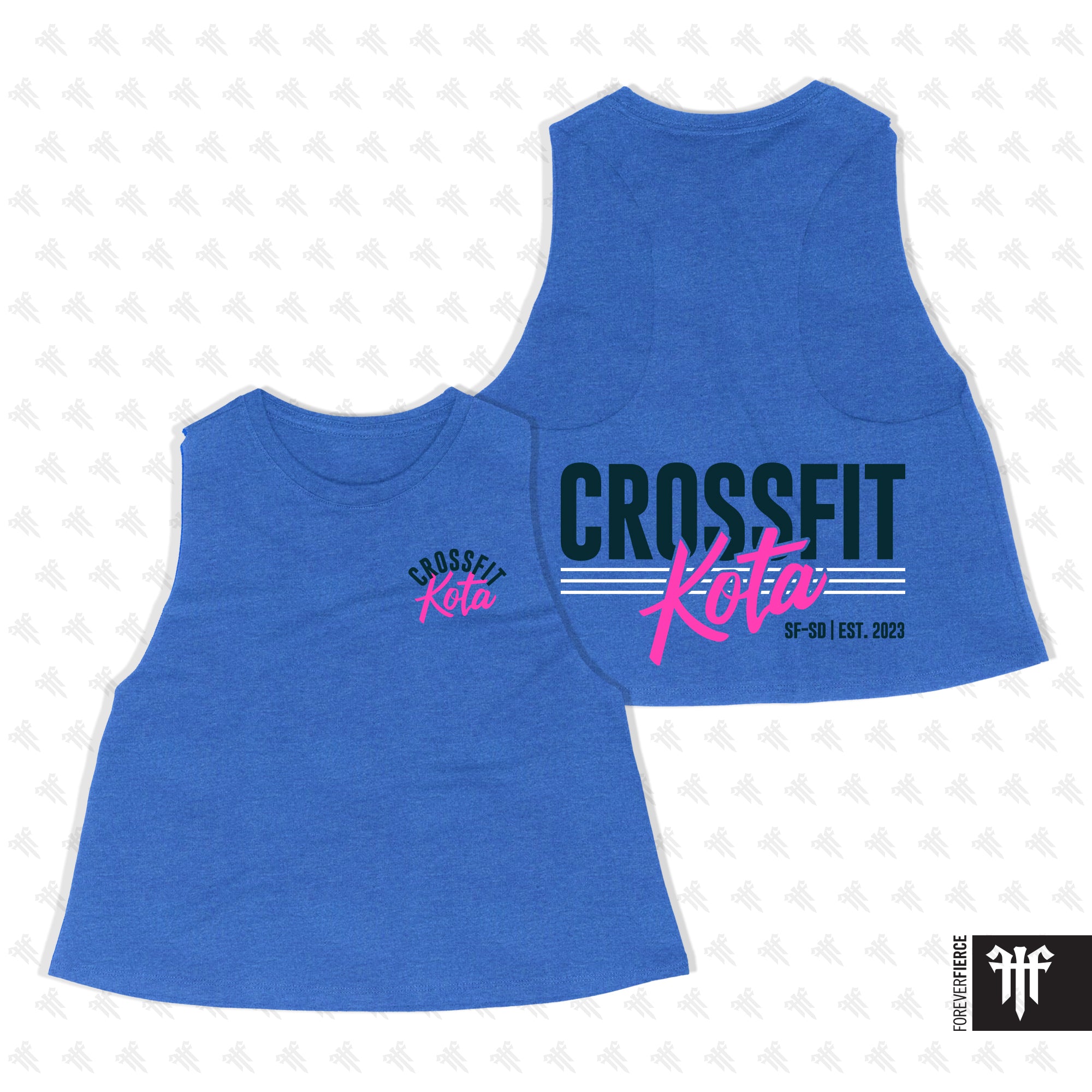 CrossFit Kota March 2026 Kota Summer Womens Crop Tee