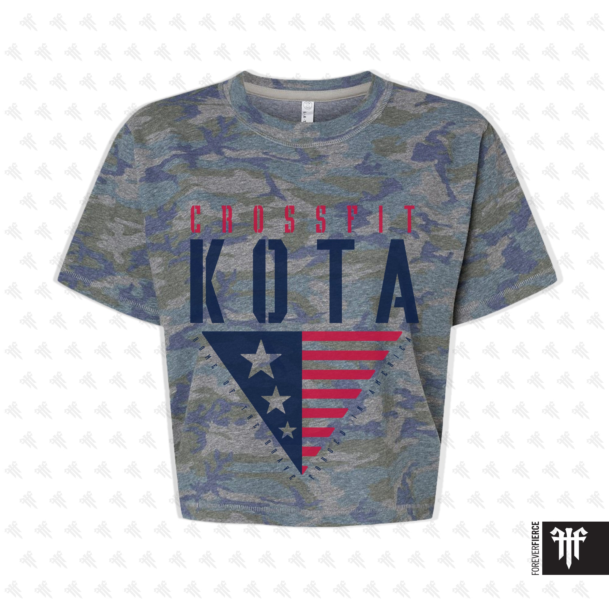 CrossFit Kota March 2026 Kota Memorial Day Womens Boxy Tee