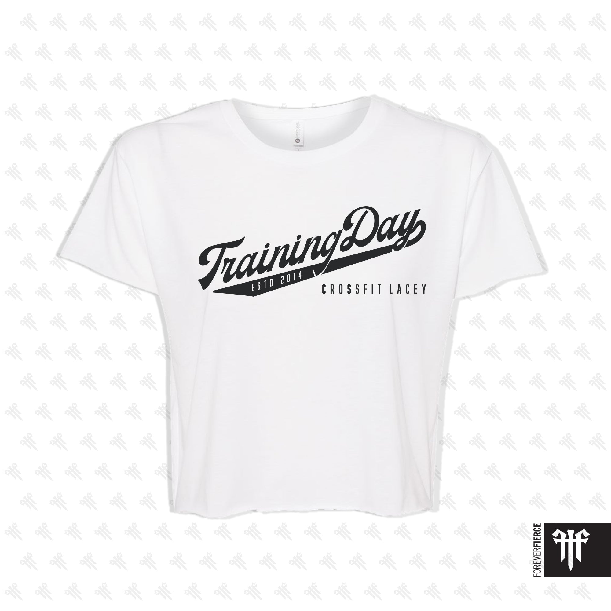 CrossFit Lacey March 2026 Womens Crop Tee