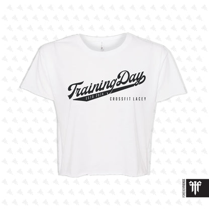 CrossFit Lacey March 2026 Womens Crop Tee