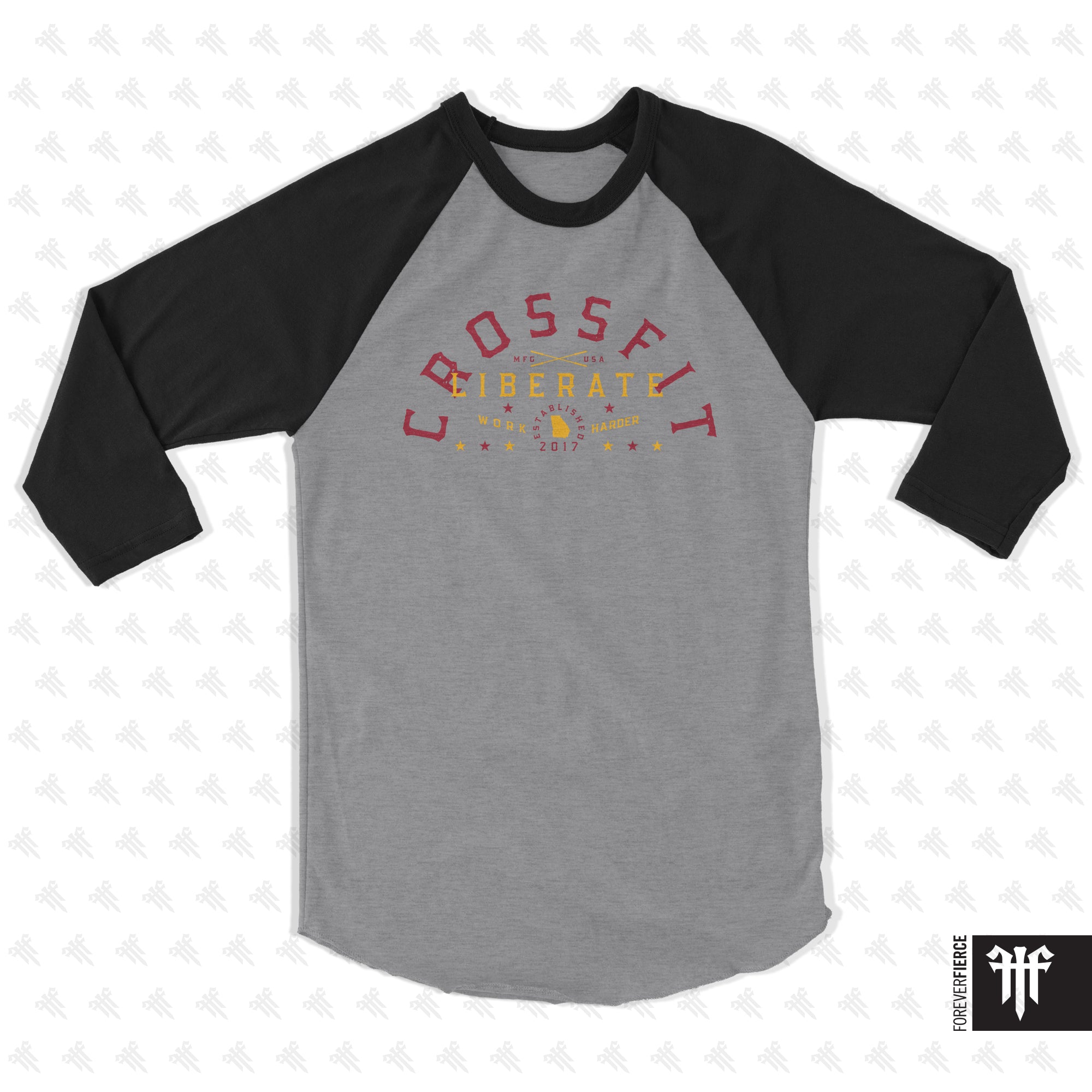 CrossFit Liberate August 2025 Baseball Tee
