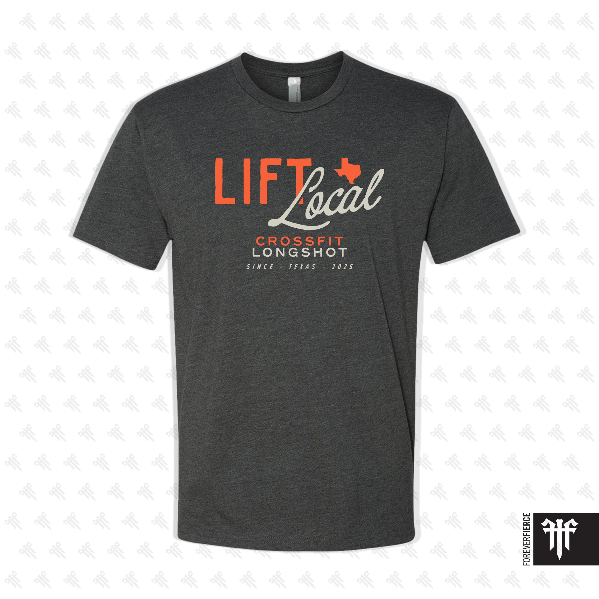 CrossFit Longshot August 2026 Tee - Charcoal