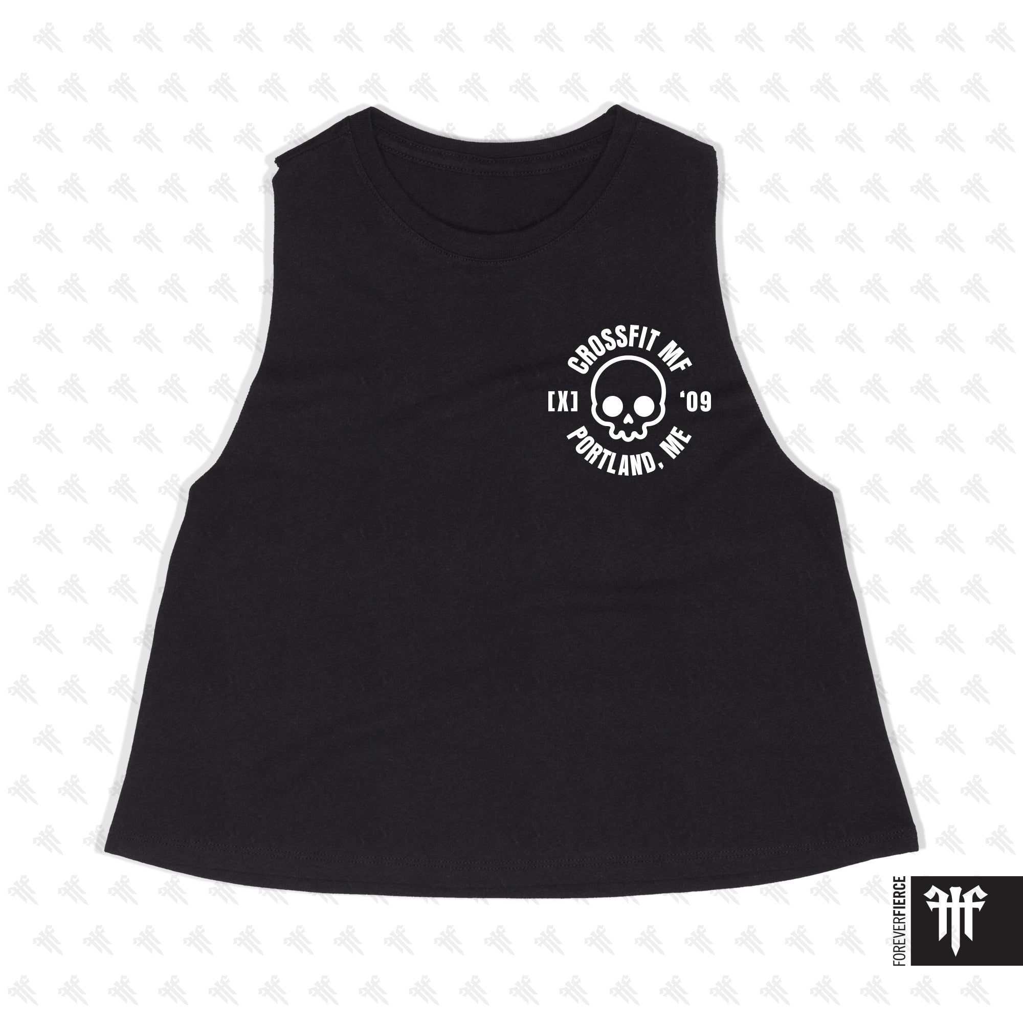 CrossFit MF February 2026 Womens Crop Tank