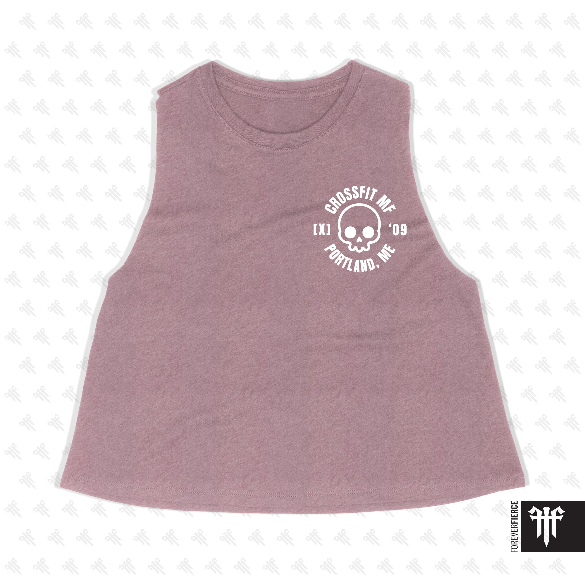 CrossFit MF February 2026 Womens Crop Tank