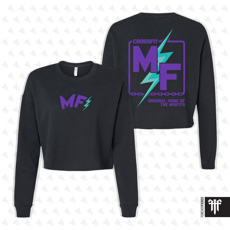 CrossFit MF September 2026 Womens Crop Crewneck