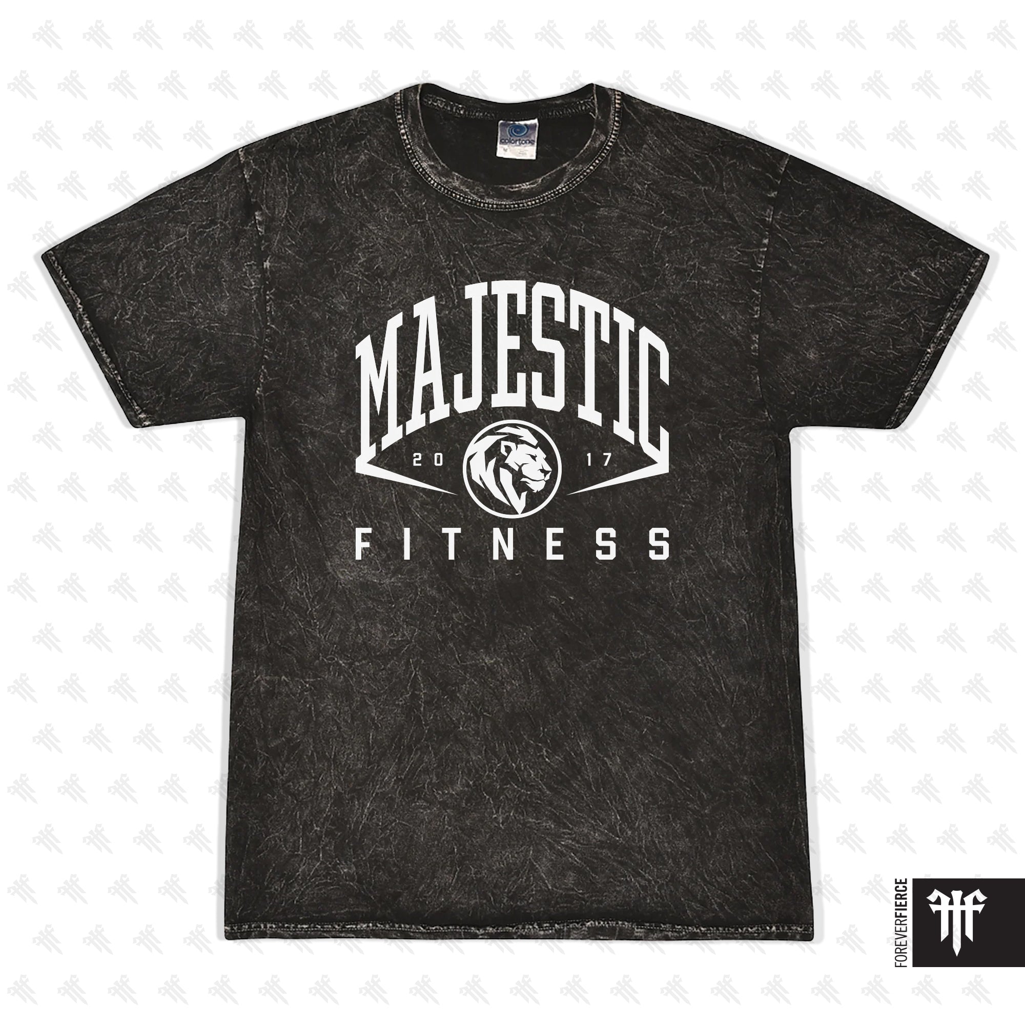 Majestic Fitness November 2025 Mineral Washed Tee