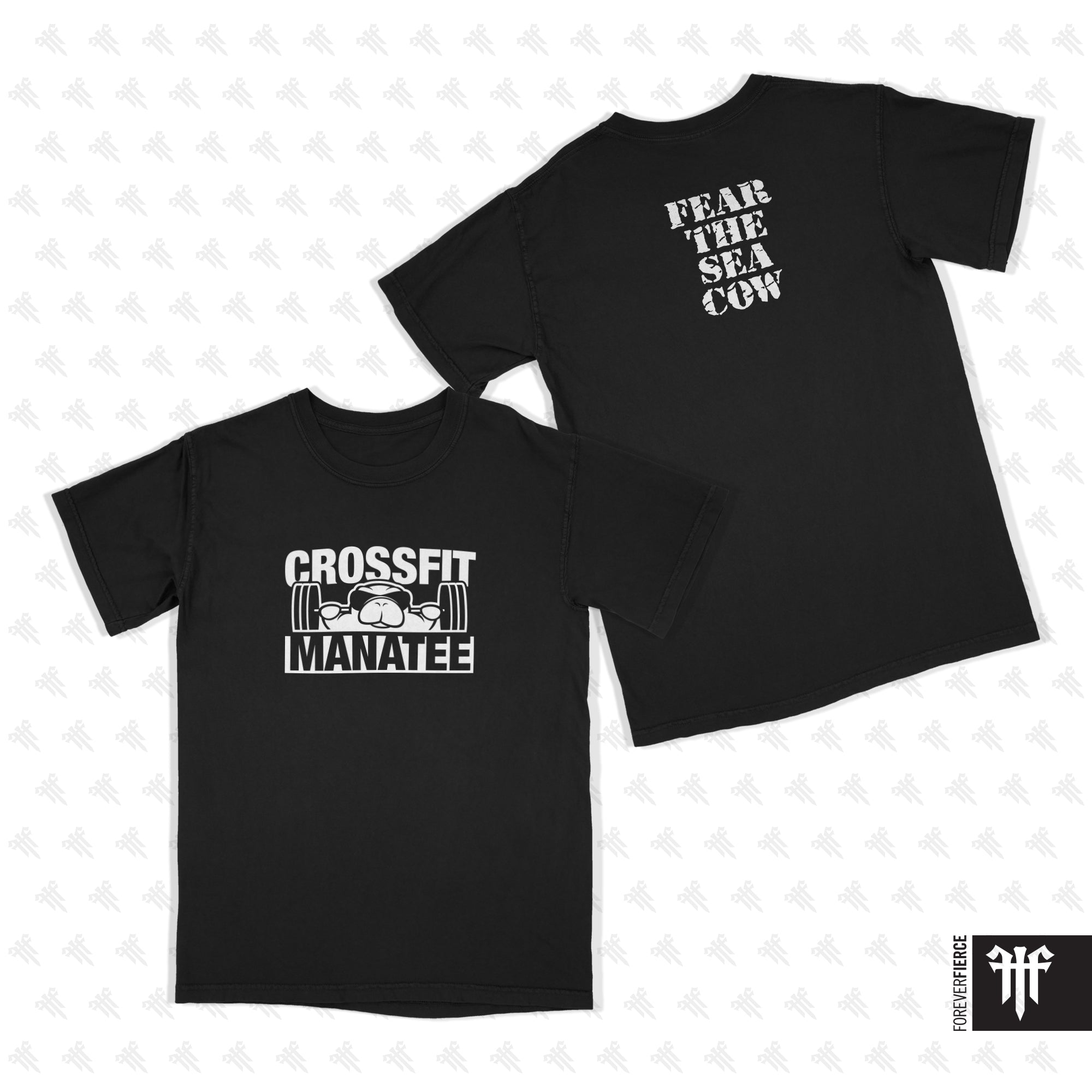 CrossFit Manatee April 2026 White Ink Comfort Colors Tee