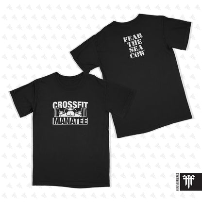 CrossFit Manatee April 2026 White Ink Comfort Colors Tee