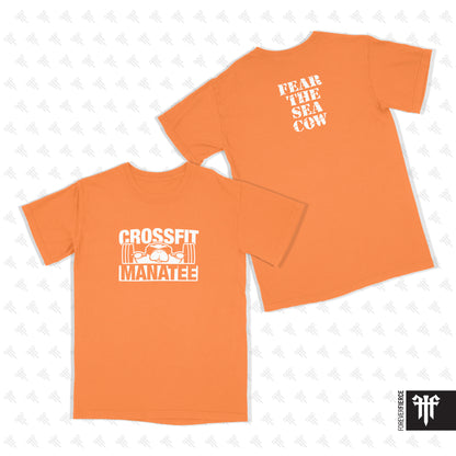 CrossFit Manatee April 2026 White Ink Comfort Colors Tee