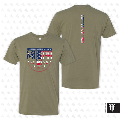 CrossFit Mettle and Honor April 2026 Tee