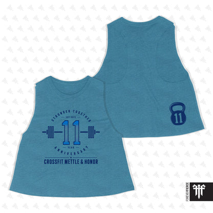 CrossFit Mettle and Honor June 2026 Womens Crop Tank