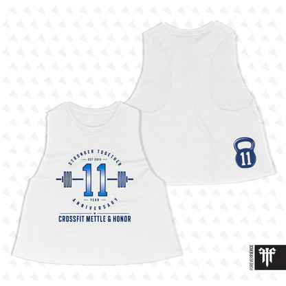 CrossFit Mettle and Honor June 2026 Womens Crop Tank
