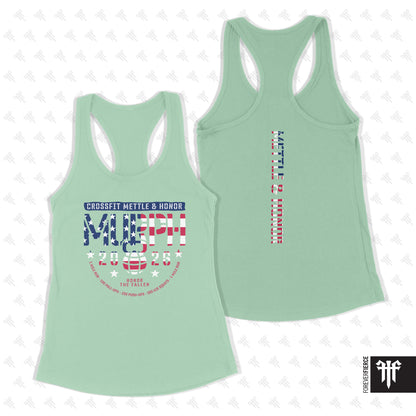 CrossFit Mettle and Honor April 2026 Womens Racerback