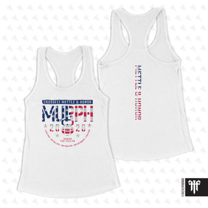 CrossFit Mettle and Honor April 2026 Womens Racerback