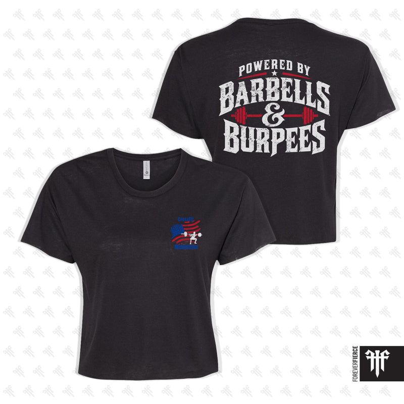 CrossFit Midlothian October 2026 Womens Crop Tee