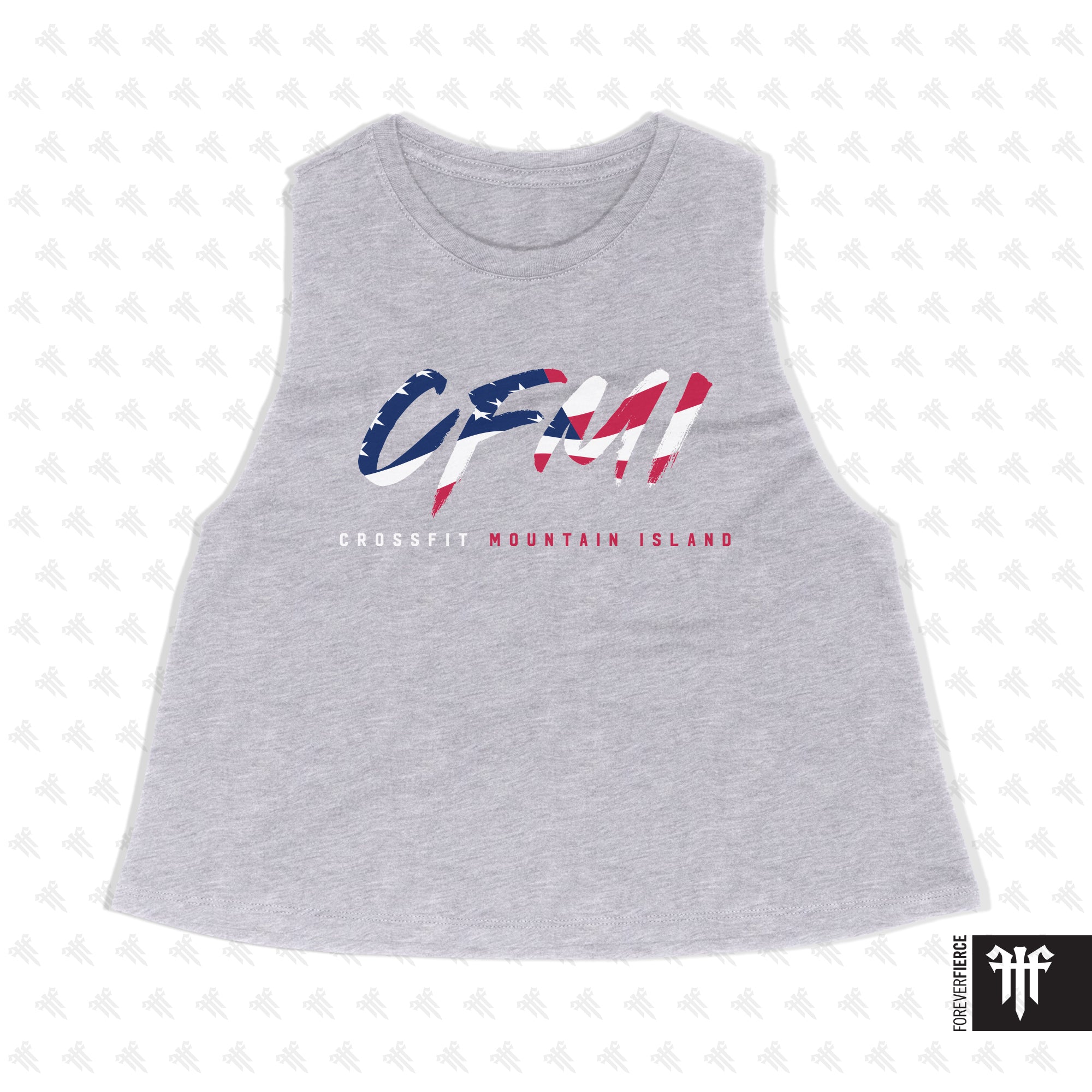 CrossFit Mountain Island April 2026 Womens Crop Tank