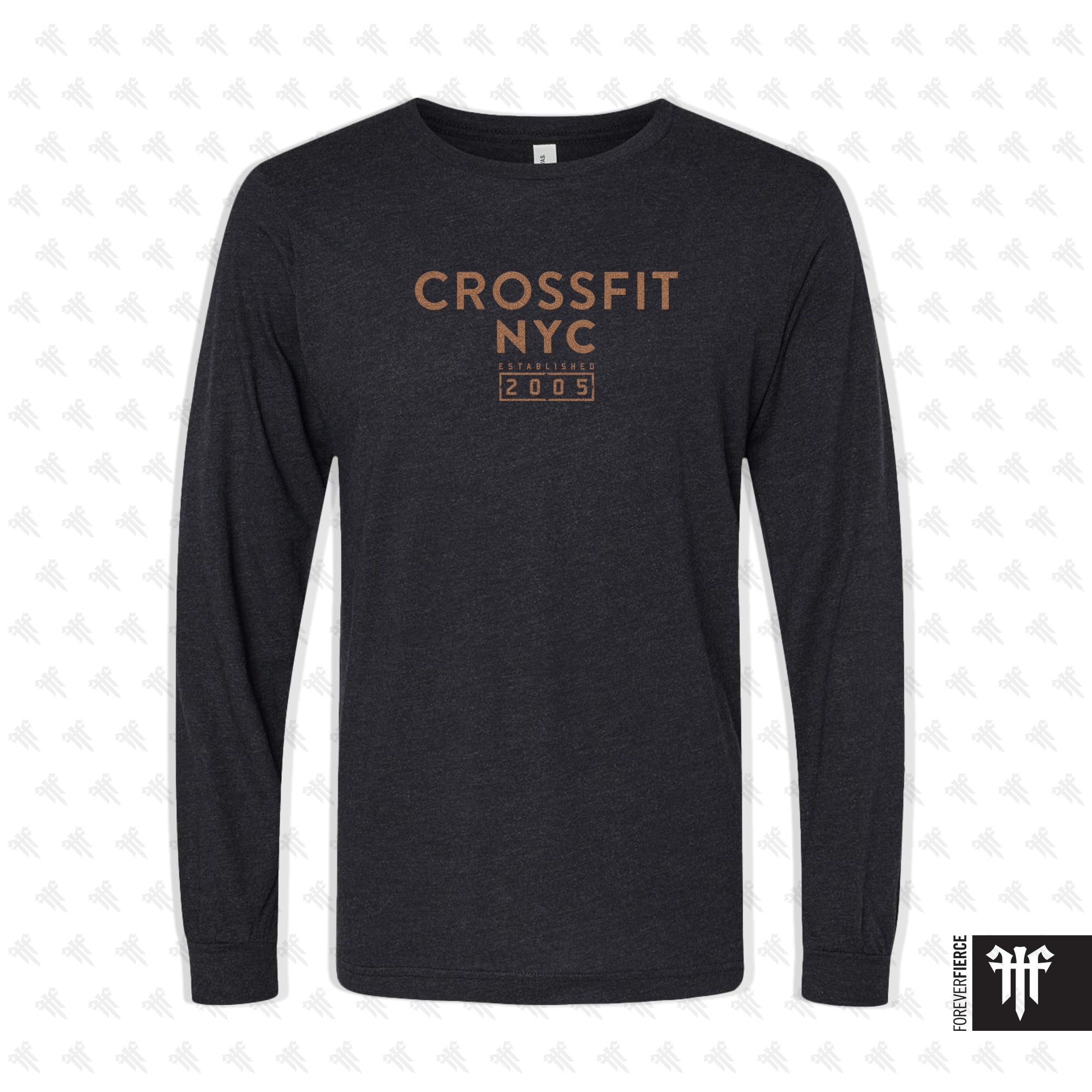 CrossFit NYC October 2025 Bronze Ink Longsleeve