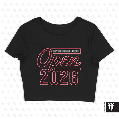 CrossFit Northern Exposure January 2026 Womens Crop Tee