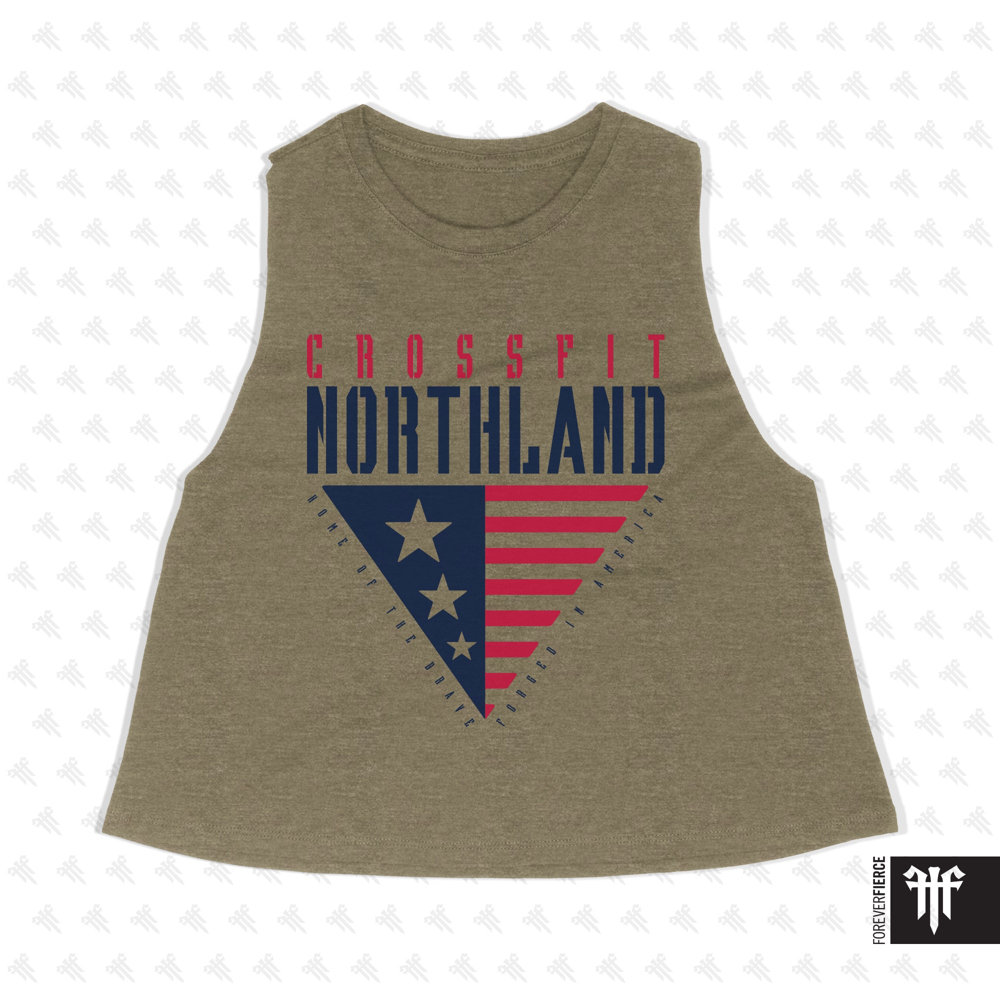 CrossFit Northland April 2026 Womens Crop Tank
