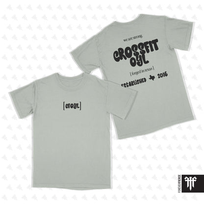 CrossFit OYL March 2026 Black Ink Comfort Colors Tee