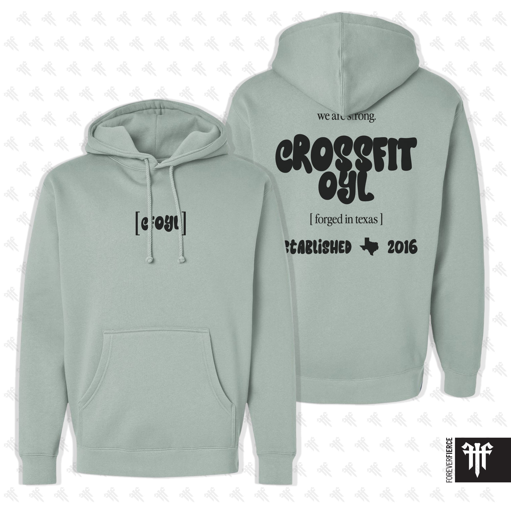 CrossFit OYL March 2026 Black Ink Pullover
