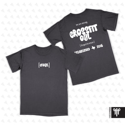 CrossFit OYL March 2026 White Ink Comfort Colors Tee